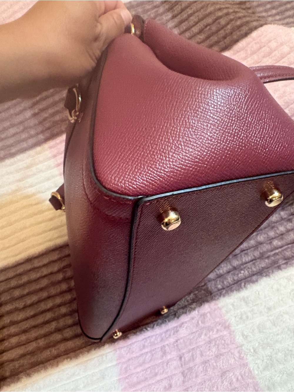 Coach Kailey Leather Carryall with Gold Hardware - Picture 6 of 15